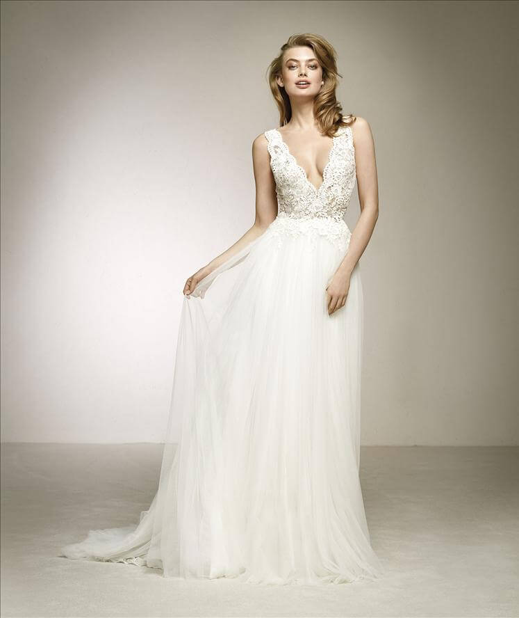 Pronovias London wedding dresses from Mirror Mirror